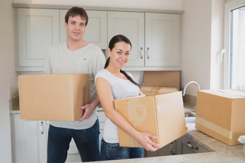 Local storage process for moving and temporary space needs
